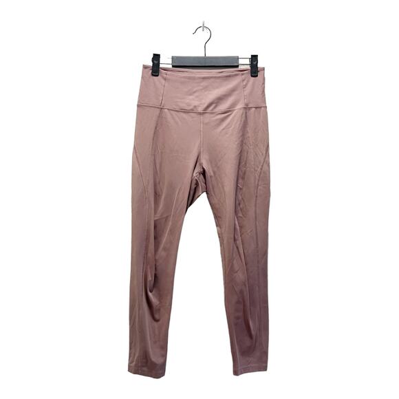 Girlfriend Collective Pink High Rise Athleisure Leggings Size Medium - Picture 2 of 8